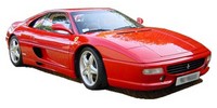 Днище кузова і рама автомобіля Ferrari F355 Berlinetta