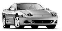 Автозапчасти Mitsubishi 3000 GT coupe (Z16A)