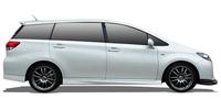 Двірники та резинки двірників Toyota Wish MPV (E2)