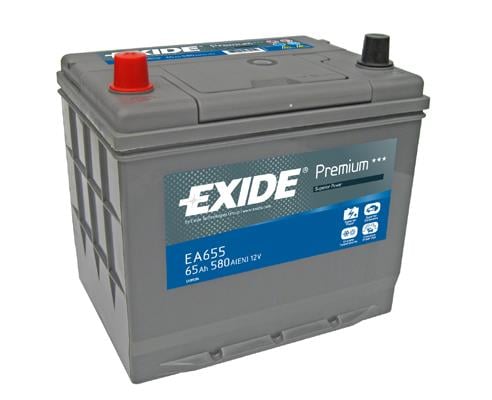 Exide EA655 Акумулятор Exide 12В 65Ач 580А(EN) L+ EA655: Приваблива ціна - Купити в Україні на EXIST.UA!