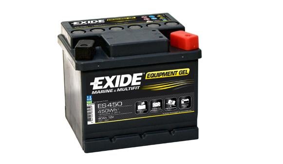 Exide ES450 Акумулятор Exide Equipment GEL 12В 40Ач 280А(EN) R+ ES450: Приваблива ціна - Купити в Україні на EXIST.UA!