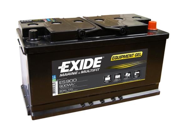 Exide ES900 Акумулятор Exide Equipment GEL 12В 80Ач 540А(EN) R+ ES900: Купити в Україні - Добра ціна на EXIST.UA!