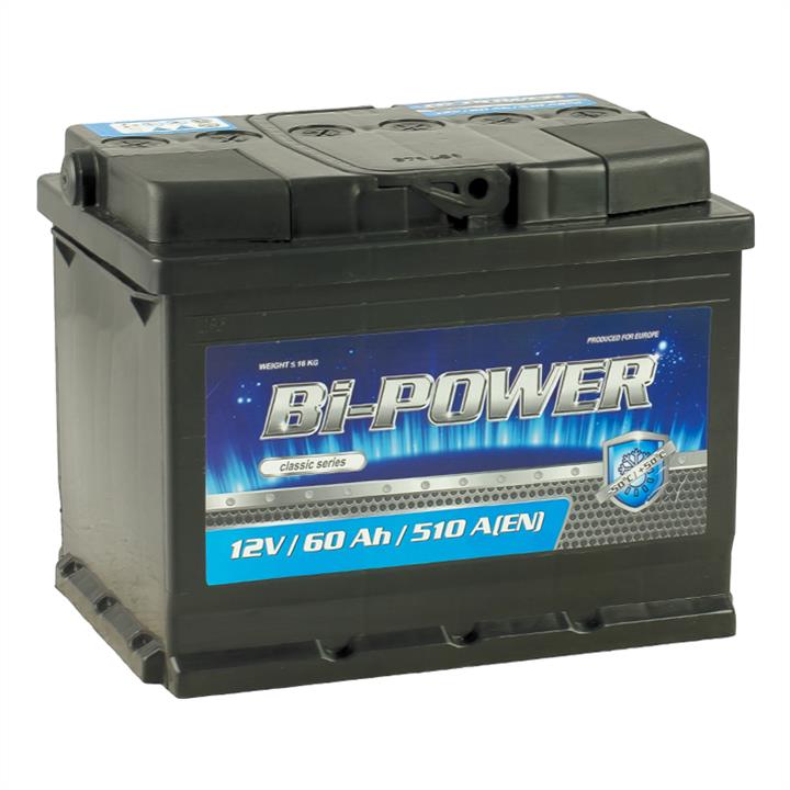 Bi-Power KLV060-01 Акумулятор BI-POWER 12В 60Ач 510А(EN) L+ KLV06001: Купити в Україні - Добра ціна на EXIST.UA!
