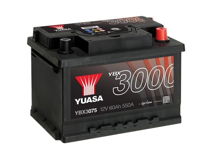 Yuasa YBX3075 Акумулятор Yuasa YBX3000 SMF 12В 60Ач 550А(EN) R+ YBX3075: Купити в Україні - Добра ціна на EXIST.UA!