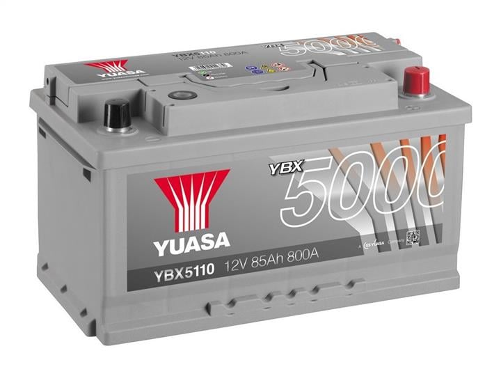 Yuasa YBX5110 Акумулятор Yuasa YBX5000 Silver High Performance SMF 12В 85Ач 800А(EN) R+ YBX5110: Приваблива ціна - Купити в Україні на EXIST.UA!