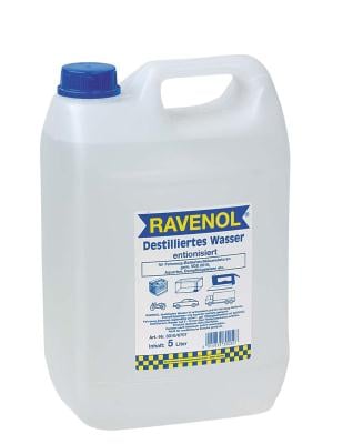 Ravenol 1360010-005-01-001 Вода дистильована RAVENOL, 5л 136001000501001: Купити в Україні - Добра ціна на EXIST.UA!