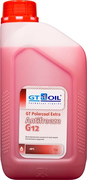 Gt oil 1950032214052 Антифриз G12 POLARCOOL EXTRA, 1 л 1950032214052: Купити в Україні - Добра ціна на EXIST.UA!