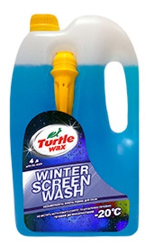 Turtle wax W4047 Омивач скла зимовий, -20°C, 4л W4047: Купити в Україні - Добра ціна на EXIST.UA!