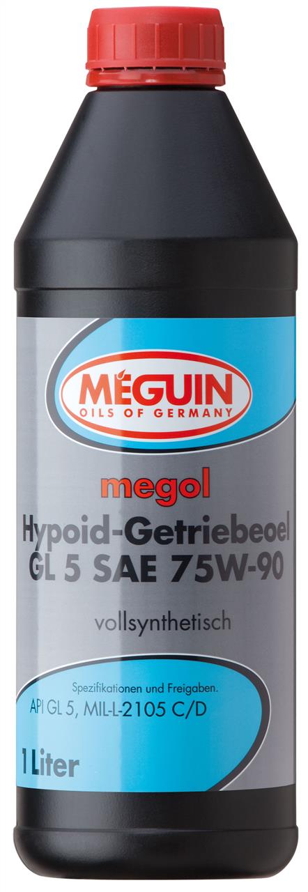 Meguin 4650 Олива трансмісійна Meguin MEGOL H.G. 75W-90, API GL5, 1л 4650: Купити в Україні - Добра ціна на EXIST.UA!