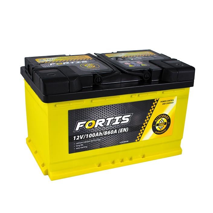 Fortis FRT100-L4-00 Акумулятор FORTIS 12В 100Ач 860А(EN) R+ FRT100L400: Купити в Україні - Добра ціна на EXIST.UA!