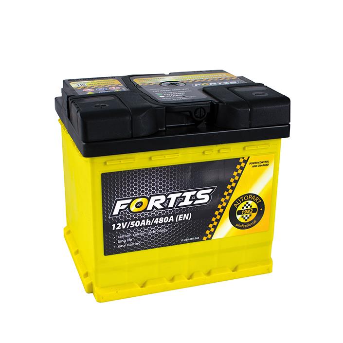 Fortis FRT50-01 Акумулятор FORTIS 12В 50Ач 480А(EN) L+ FRT5001: Купити в Україні - Добра ціна на EXIST.UA!