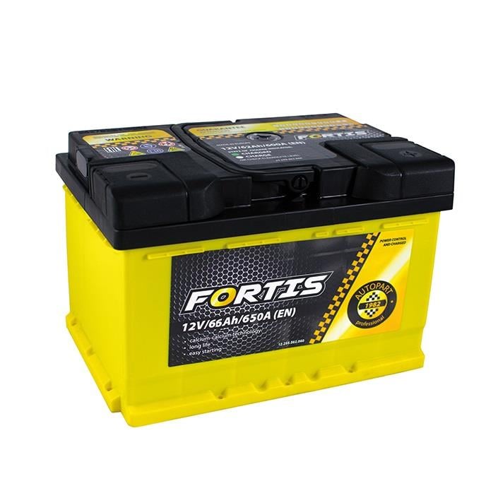 Fortis FRT66-00 Акумулятор FORTIS 12В 66Ач 650А(EN) R+ FRT6600: Купити в Україні - Добра ціна на EXIST.UA!
