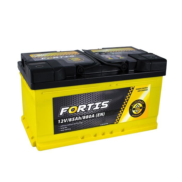 Fortis FRT85-00L Акумулятор FORTIS 12В 85Ач 880А(EN) R+ FRT8500L: Приваблива ціна - Купити в Україні на EXIST.UA!