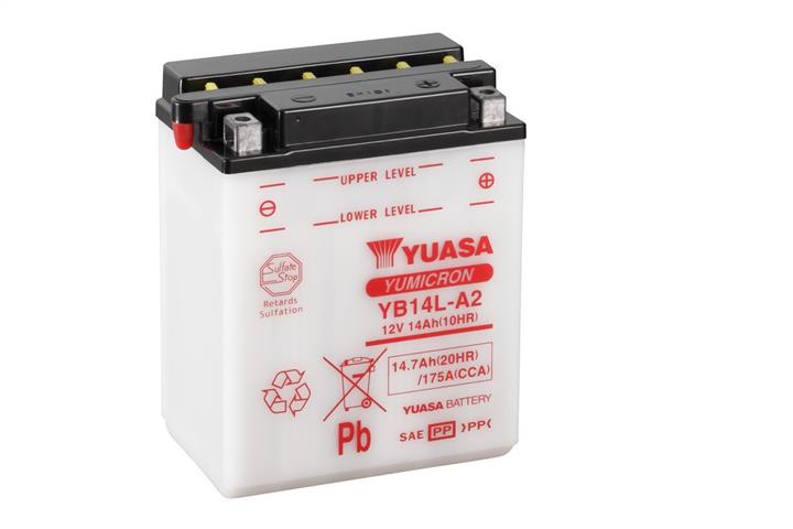 Yuasa YB14L-A2 Акумулятор Yuasa 12В 14Ач 145А(EN) R+ YB14LA2: Приваблива ціна - Купити в Україні на EXIST.UA!