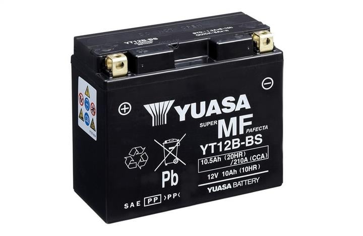 Yuasa YT12B-BS Акумулятор Yuasa 12В 10Ач 160А(EN) L+ YT12BBS: Приваблива ціна - Купити в Україні на EXIST.UA!