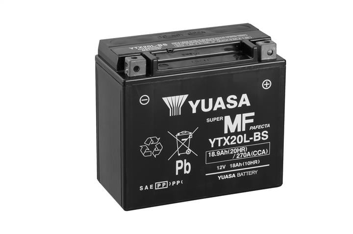 Yuasa YTX20L-BS Акумулятор Yuasa AGM 12В 18,9Ah 270A R+ YTX20LBS: Купити в Україні - Добра ціна на EXIST.UA!