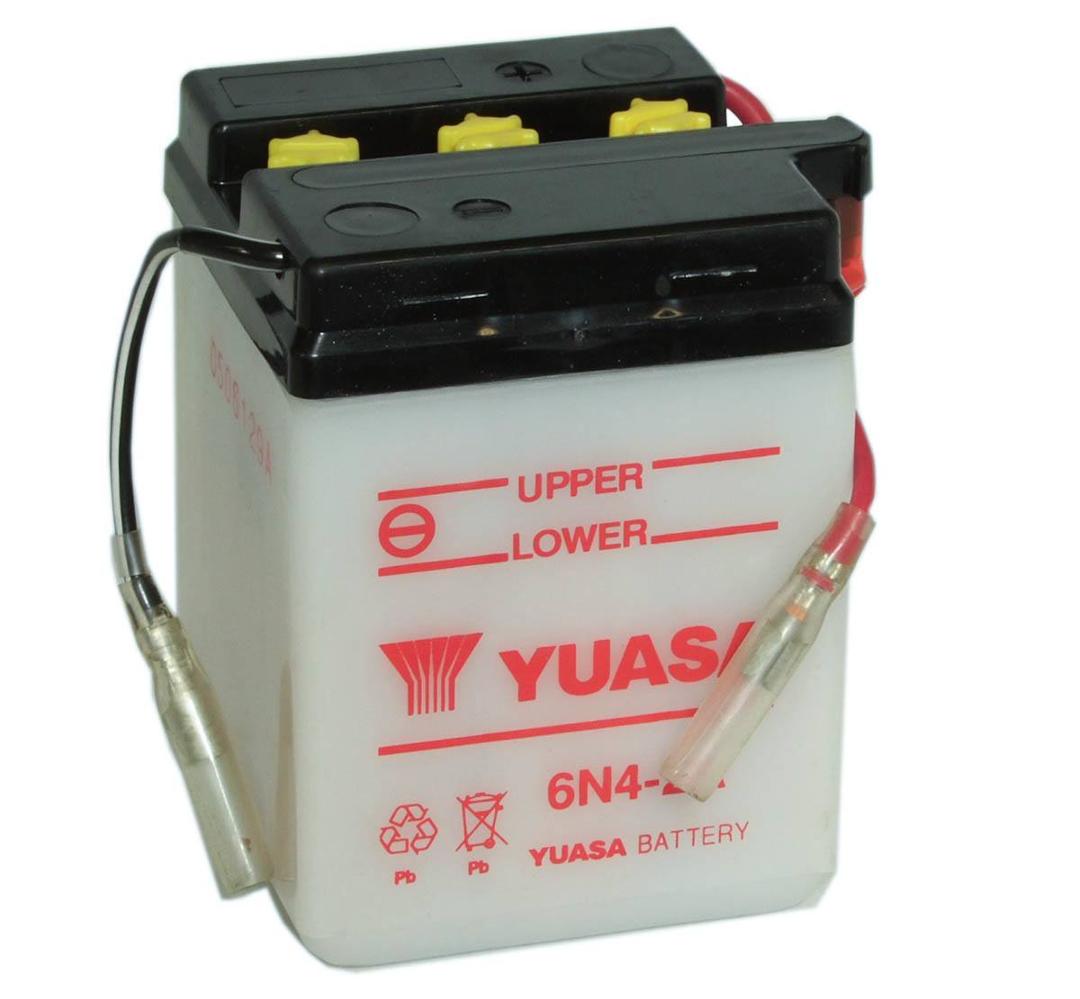 Yuasa 6N42A Акумулятор Yuasa 6В 4Ач 35А(EN) L+ 6N42A: Приваблива ціна - Купити в Україні на EXIST.UA!