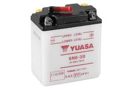 Yuasa 6N63B Акумулятор Yuasa 12В 18,9Ah 270A L+ 6N63B: Приваблива ціна - Купити в Україні на EXIST.UA!