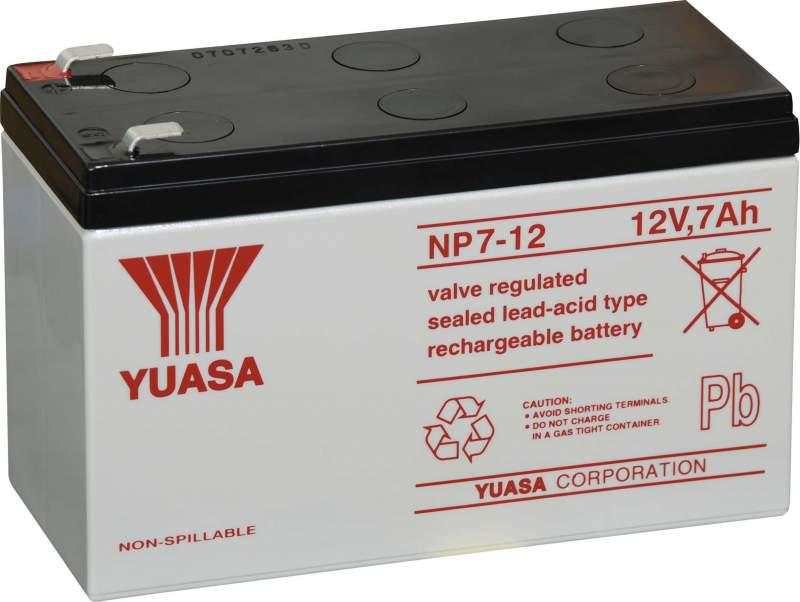 Yuasa NP7-12 Акумулятор Yuasa 12В 7Ач L+ NP712: Купити в Україні - Добра ціна на EXIST.UA!