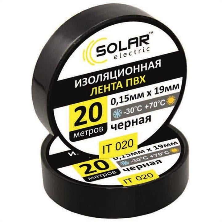 Solar IT020 Ізолента чорна, 20 м IT020: Приваблива ціна - Купити в Україні на EXIST.UA!