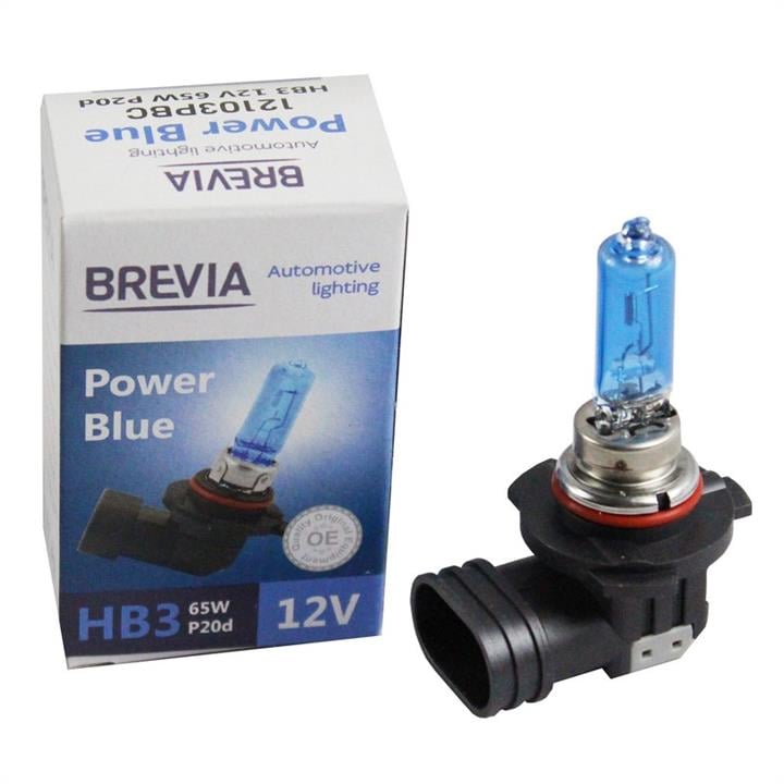 Brevia 12103PBC Лампа галогенна Brevia Power Blue 12В HB3 65Вт 12103PBC: Купити в Україні - Добра ціна на EXIST.UA!