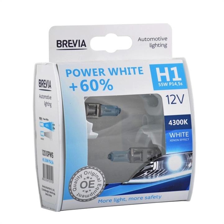 Brevia 12010PWS Лампа галогенна 12В H1 55Вт 12010PWS: Купити в Україні - Добра ціна на EXIST.UA!