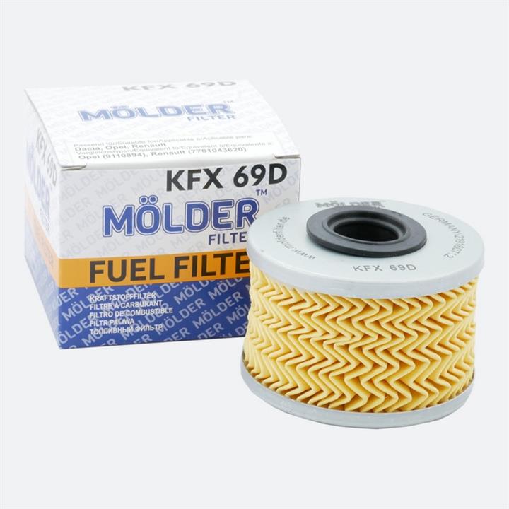 Паливний фільтр Molder KFX69D