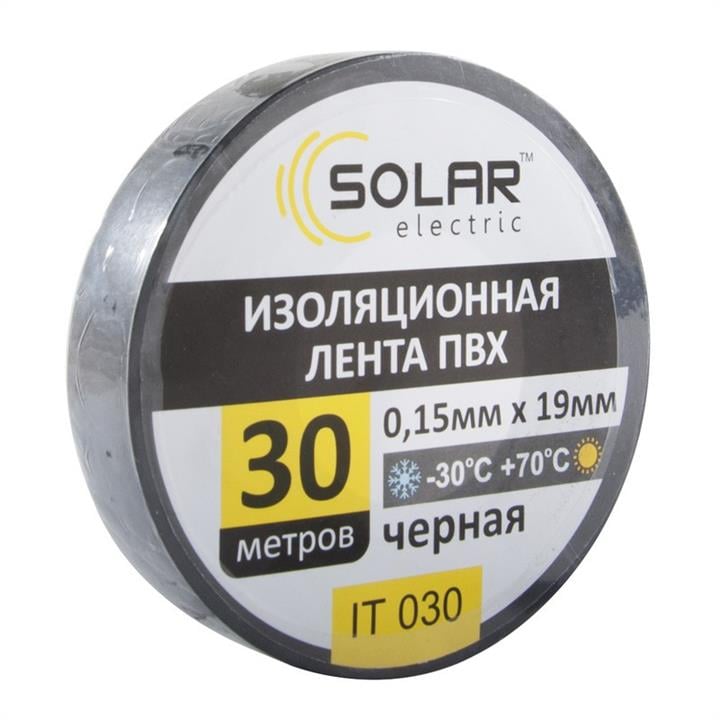 Solar IT030 Ізолента чорна, 30 м IT030: Приваблива ціна - Купити в Україні на EXIST.UA!