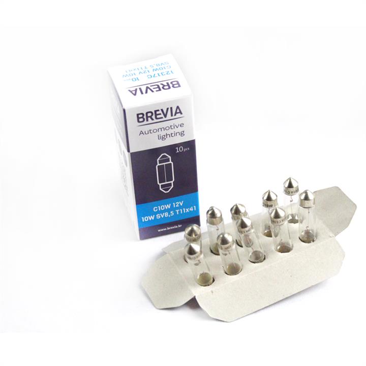 Лампа накаливания C10W 12V 10W Brevia 12317C