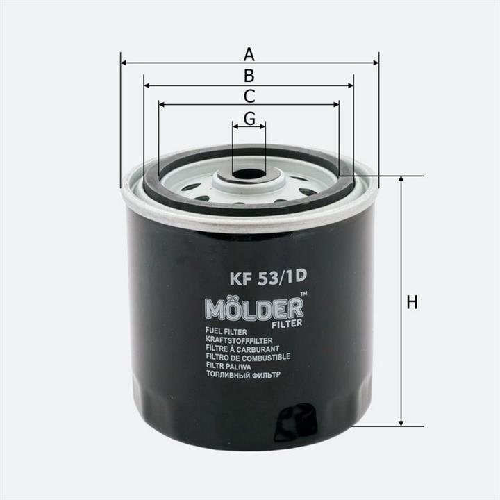 Купити Molder KF53&#x2F;1D за низькою ціною в Україні!