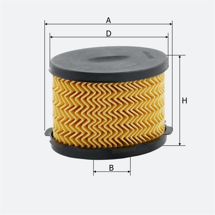 Molder KFX74D Паливний фільтр KFX74D: Приваблива ціна - Купити в Україні на EXIST.UA! KFX74D Molder Паливний фільтр