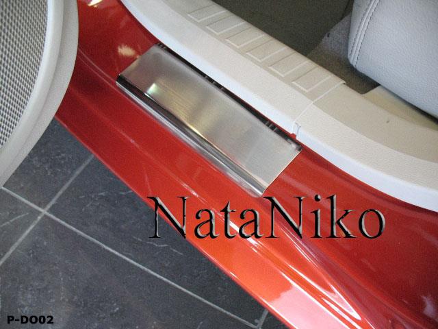 NataNiko P-DO02 Накладки на пороги NataNiko класу Premium PDO02: Купити в Україні - Добра ціна на EXIST.UA!