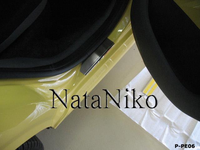 NataNiko P-PE06 Накладки на пороги NataNiko класу Premium PPE06: Купити в Україні - Добра ціна на EXIST.UA!