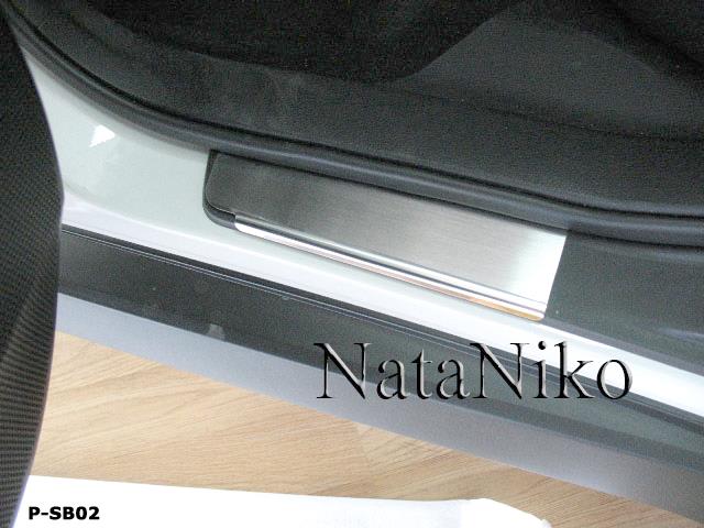 NataNiko P-SB02 Накладки на пороги NataNiko класу Premium PSB02: Купити в Україні - Добра ціна на EXIST.UA!