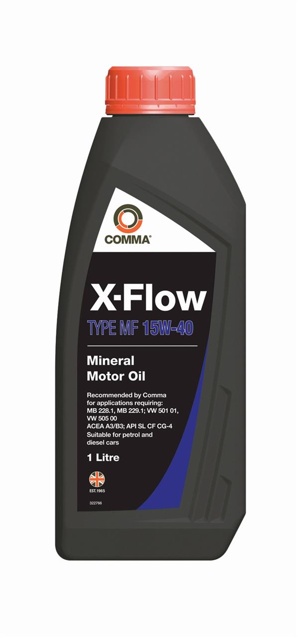 Comma XFMF1L Моторна олива Comma X-Flow Type MF 15W-40, 1 л XFMF1L: Купити в Україні - Добра ціна на EXIST.UA!