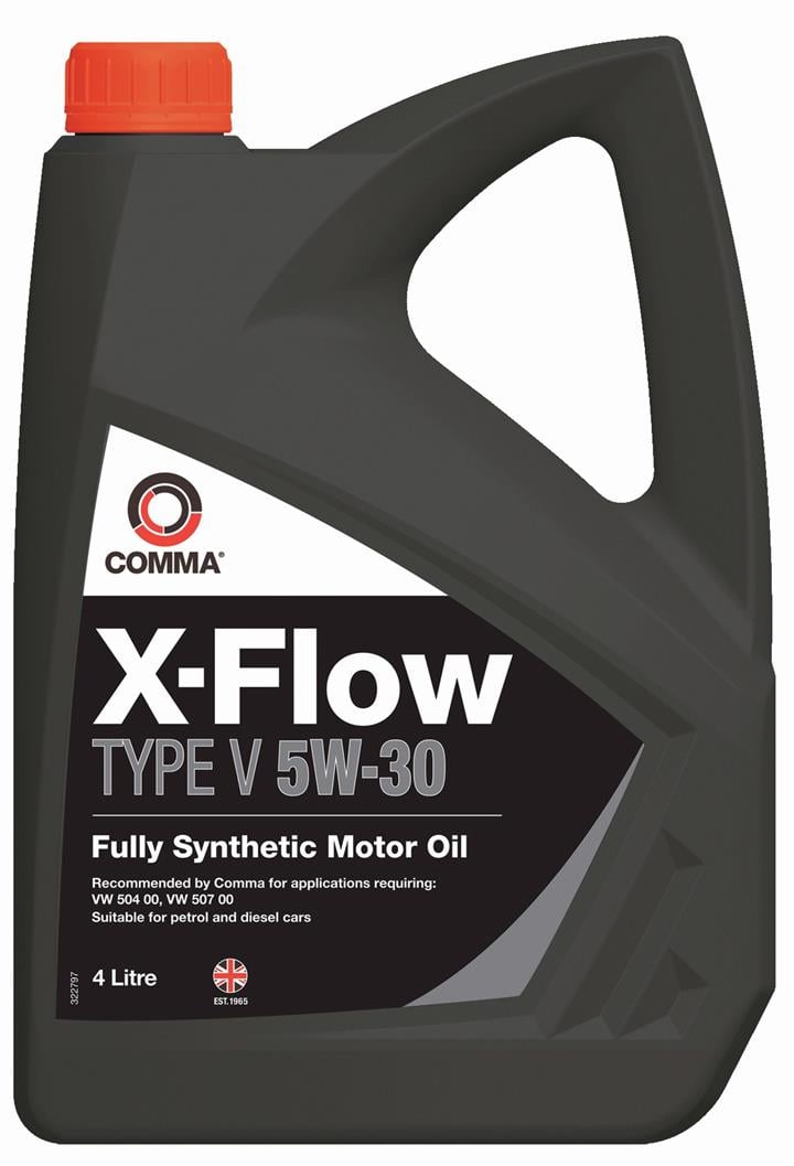 Comma XFV4L Моторна олива Comma X-FLOW TYPE V 5W-30, 4л XFV4L: Купити в Україні - Добра ціна на EXIST.UA!