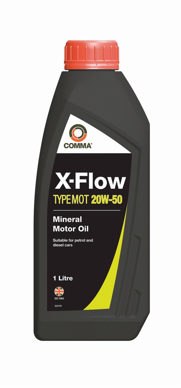 Comma XFMOT1L Моторна олива Comma X-Flow Type MOT 20W-50, 1л XFMOT1L: Купити в Україні - Добра ціна на EXIST.UA!
