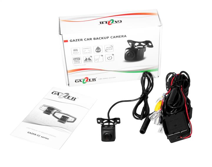 Gazer CC125 Відеокамера заднього виду з перемиканням режимів роботи і таймером CC125: Приваблива ціна - Купити в Україні на EXIST.UA!