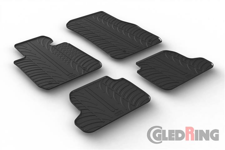 GledRing 0344 Килимки салону GledRing гумові чорні для BMW 2-series (2014-), комплект 0344: Купити в Україні - Добра ціна на EXIST.UA!