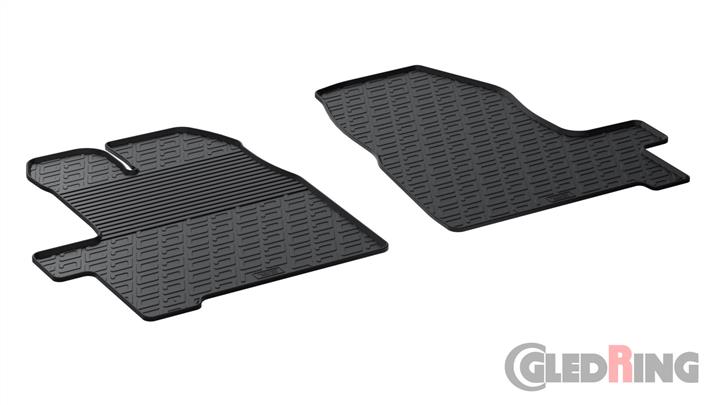 GledRing 0559 Килимки салону GledRing гумові чорні для Ford Tourneo custom (2016-), комплект 0559: Приваблива ціна - Купити в Україні на EXIST.UA!