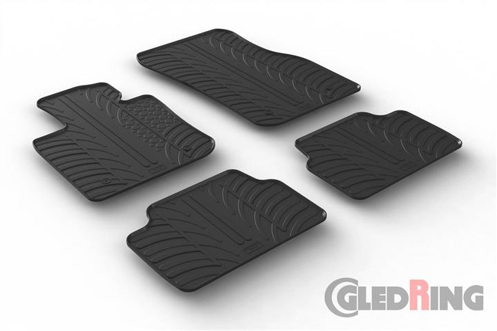 GledRing 0408 Килимки салону GledRing гумові чорні для BMW Mini (2014-) 0408: Купити в Україні - Добра ціна на EXIST.UA!
