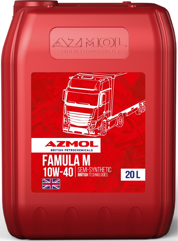 Azmol 41021099923 Моторна олива Azmol Famula M 10W-40, 20л 41021099923: Приваблива ціна - Купити в Україні на EXIST.UA!
