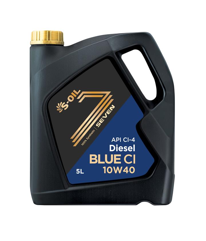 S-Oil SBC110405 Олива моторна S-Oil SEVEN BLUE CI 10W-40, 5 л SBC110405: Купити в Україні - Добра ціна на EXIST.UA!
