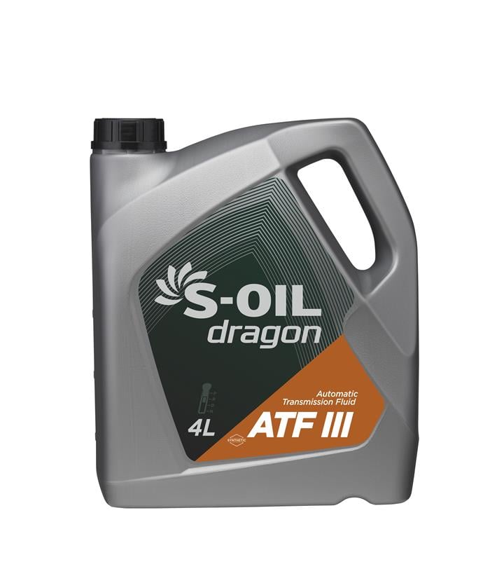 S-Oil DATFIII4 Олива трансмісійна S-Oil DRAGON ATF III, 4 л DATFIII4: Купити в Україні - Добра ціна на EXIST.UA!