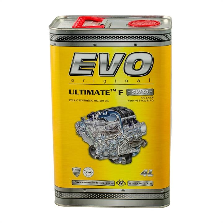 EVO 4291586222054 Моторна олива EVO Ultimate F 5W-30, 4л 4291586222054: Приваблива ціна - Купити в Україні на EXIST.UA!