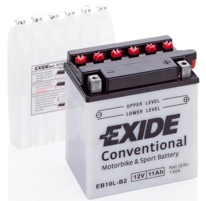 Exide EB10L-B2 Акумулятор Exide Conventional 12В 11Ач 130А(EN) R+ EB10LB2: Купити в Україні - Добра ціна на EXIST.UA!