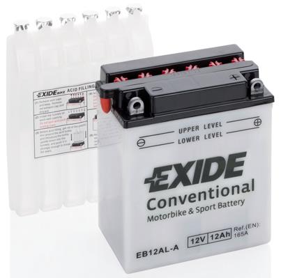 Exide EB12AL-A Акумулятор Exide Conventional 12В 12Ач 165А(EN) R+ EB12ALA: Купити в Україні - Добра ціна на EXIST.UA!