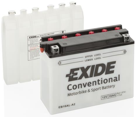 Exide EB16AL-A2 Акумулятор Exide Conventional 12В 16Ач 175А(EN) R+ EB16ALA2: Купити в Україні - Добра ціна на EXIST.UA!