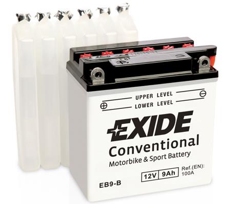 Exide EB9-B Акумулятор Exide Conventional 12В 9Ач 100А(EN) L+ EB9B: Купити в Україні - Добра ціна на EXIST.UA!