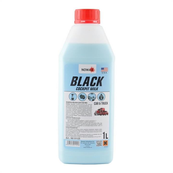 Nowax NX01125 Полірувальний засіб для пластика Nowax BLACK Cocpit Milk, 1 л NX01125: Купити в Україні - Добра ціна на EXIST.UA!